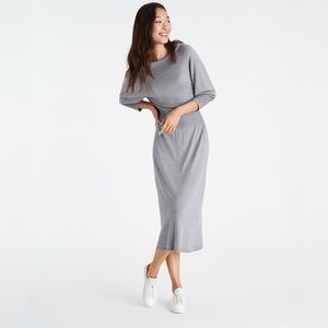 Ann Taylor Smocked Sweater Dress